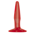 Basix Rubber Works Mini Buttplug Rood