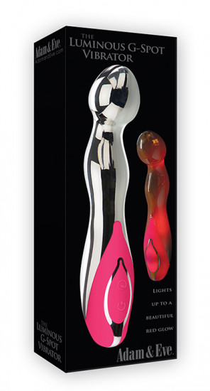 Adam & Eve Luminous G-Spot Vibrator Chrome