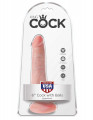 King Cock 6 Inch Cock with Balls Dildo Blank