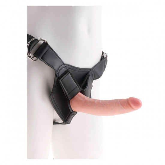 King Cock Strap-On Harness with 7 Inch Cock Blank