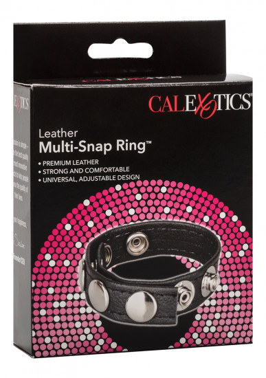 Multi-Snap Cockring Zwart