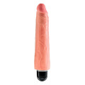 King Cock 9 Inch Vibrating Stiffy Blank
