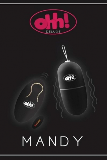 Ohh! Deluxe Mandy Vibrerend Eitje Zwart