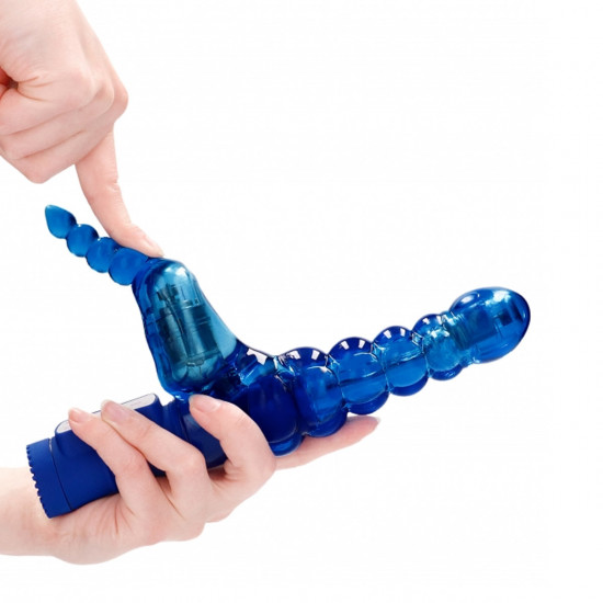 Shots Toys Rotating Bubbles Vibrator Blauw