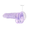 Bang It Real Dildo no. 5 Met Ballen Paars