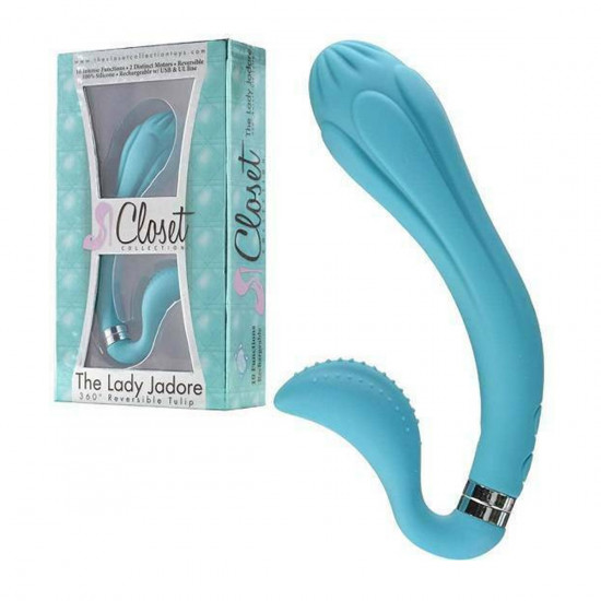 Closet Collection The Lady Jadore Rabbit Vibrator Turquoise