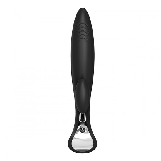 Midnight Magic Thrilling Starship Rabbit Vibrator Zwart